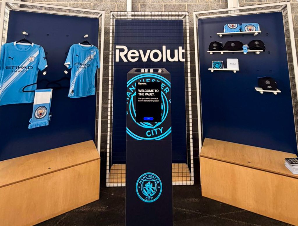 Manchester City branded prize vault