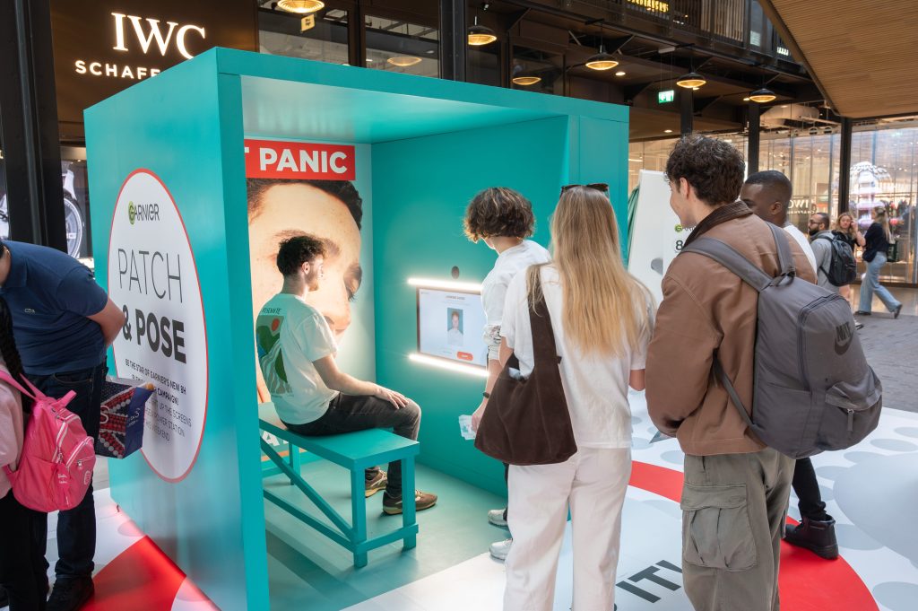 Garnier Branded Photo Booth