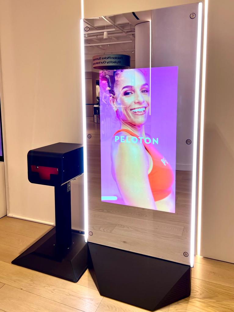 Mirror Booth at Peloton brand event