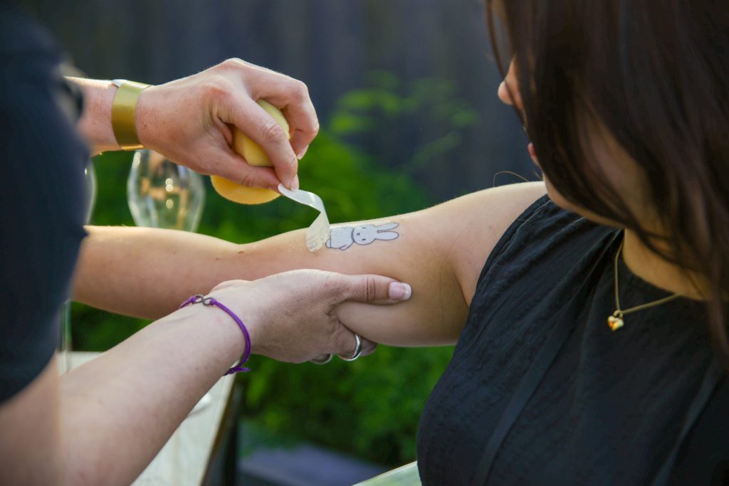 AI Tattoo in London Sky Garden