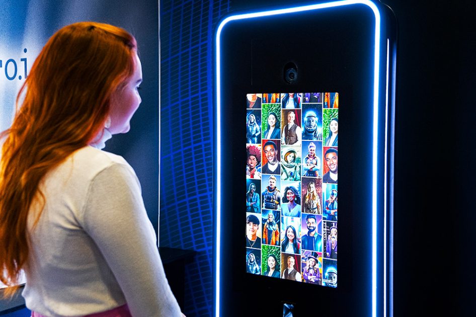 AI Photo Booth Explainer Video Background