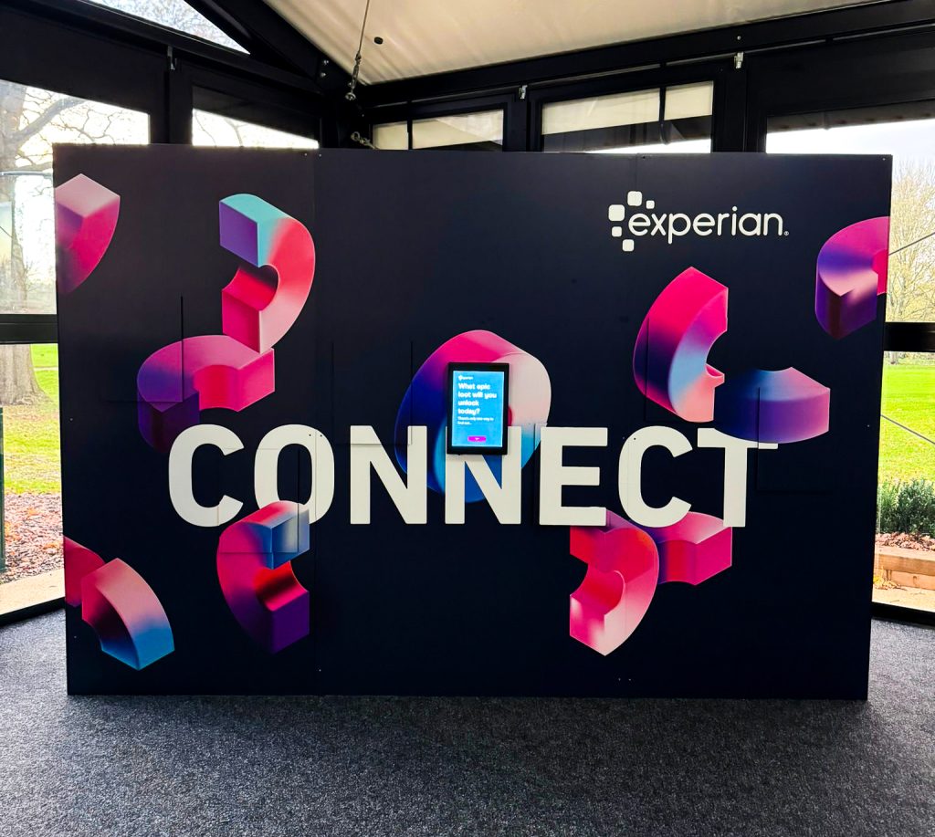 Experian Prize Wall