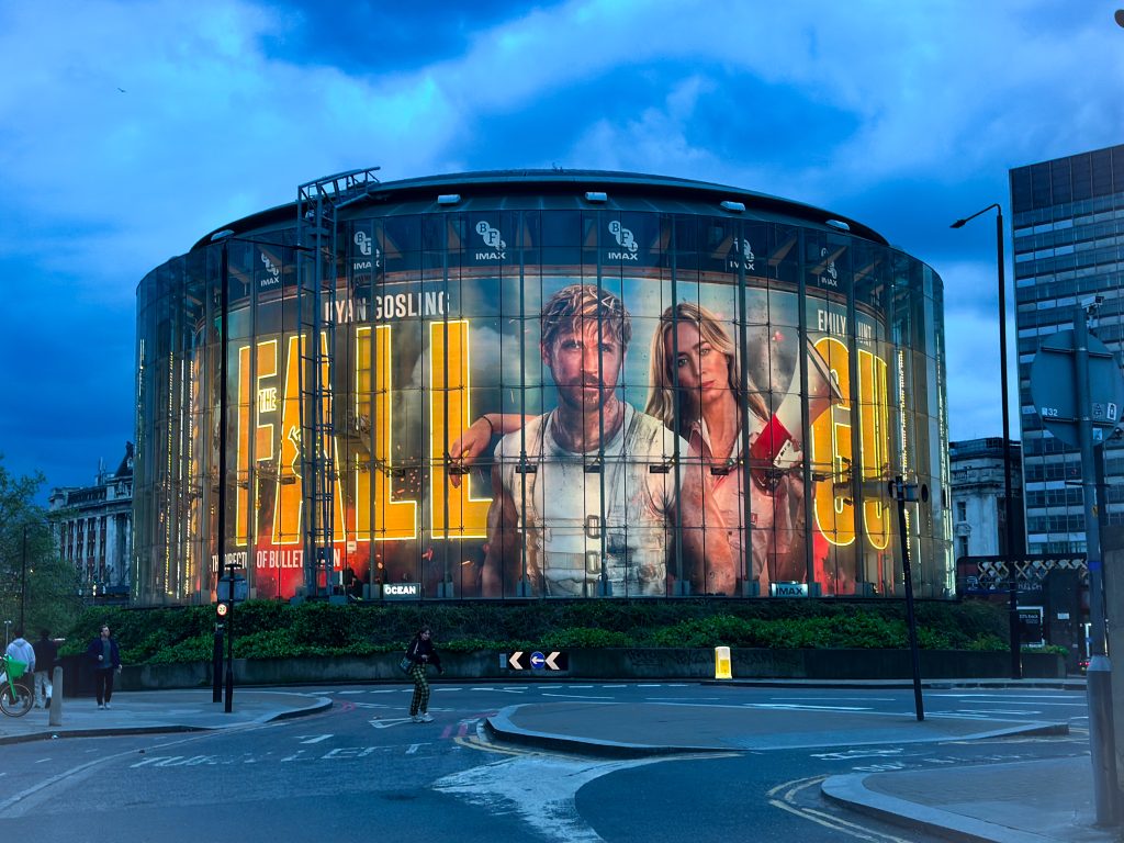 Fall Guy Movie Brand Activation at the BFI IMAX London