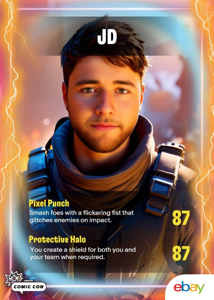 AI Trading Card Gaming theme from ebay brand event