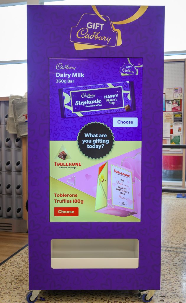 cadbury smart vending machine
