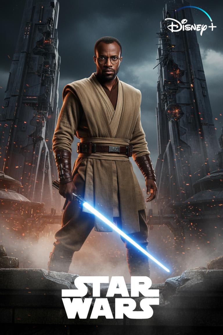 AI Photo Booth Tranformation with Luke Skywalker lightsaber