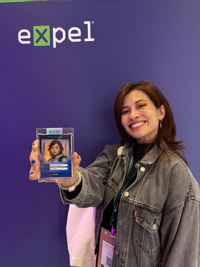 Ai Photo Booth printing onto trading cards