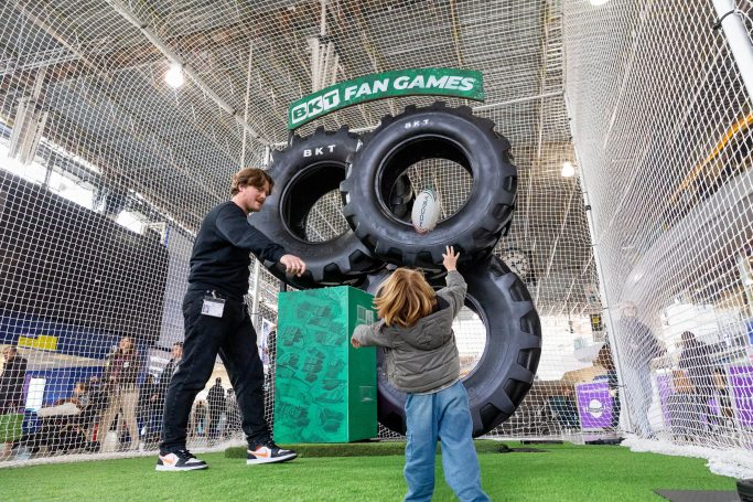 BKT Tire Activation Rugby Six nations